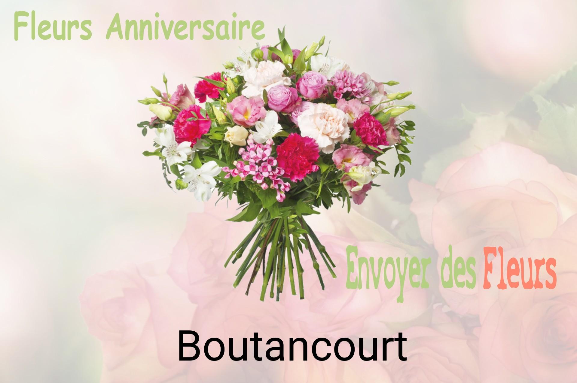 Bouquet de fleurs d’anniversaire livré à Boutancourt